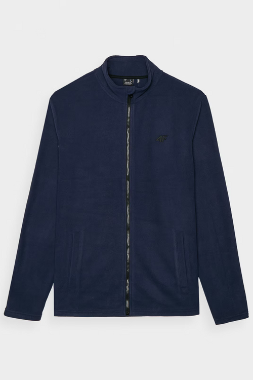 Polar Męski Regular Ze Stójką 4F 4FWMM00TFLEM289-31S Granatowy