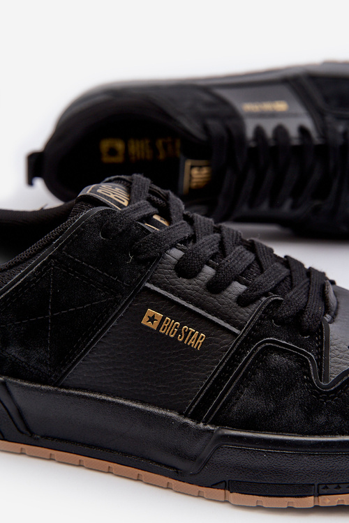 Sneakersy Męskie Big Star NN174094 Czarne