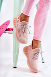 Damskie Buty Sportowe Wsuwane Różowe Hermiona