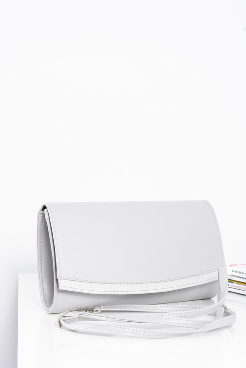 Damska Szara Polska Torebka Elegancka Kopertówka