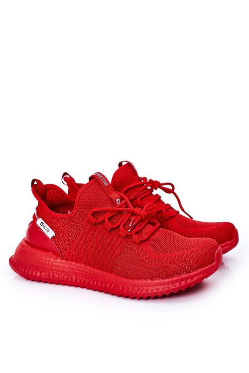 Męskie Sportowe Buty Big Star HH174275 Czerwone