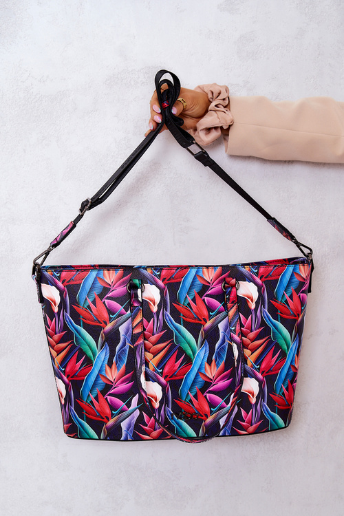 Klasyczna Duża Torebka NOBO M1330-CM20 Multi-Czarna