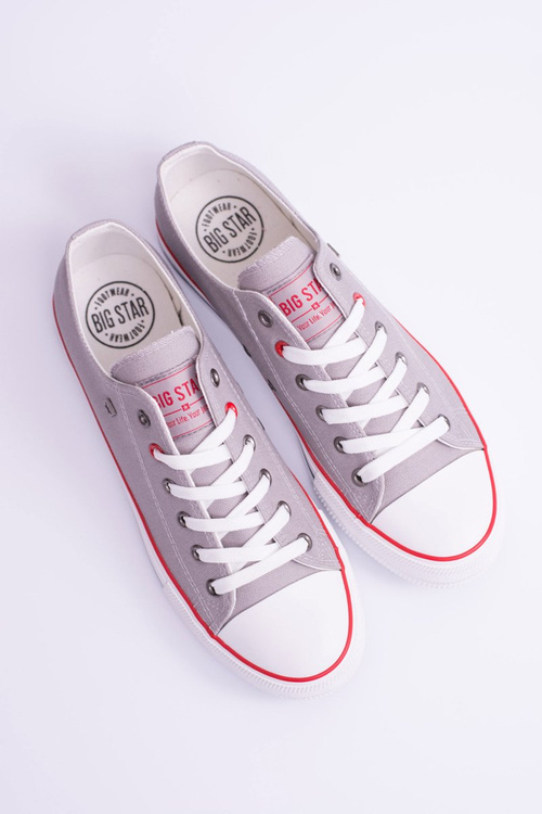 Big Star Niskie Męskie Szare Trampki T174109