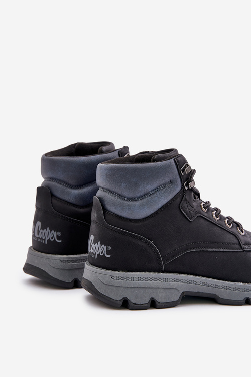 Buty Trekkingowe Trapery Męskie Lee Cooper LCJ-24-01-2948 Czarne