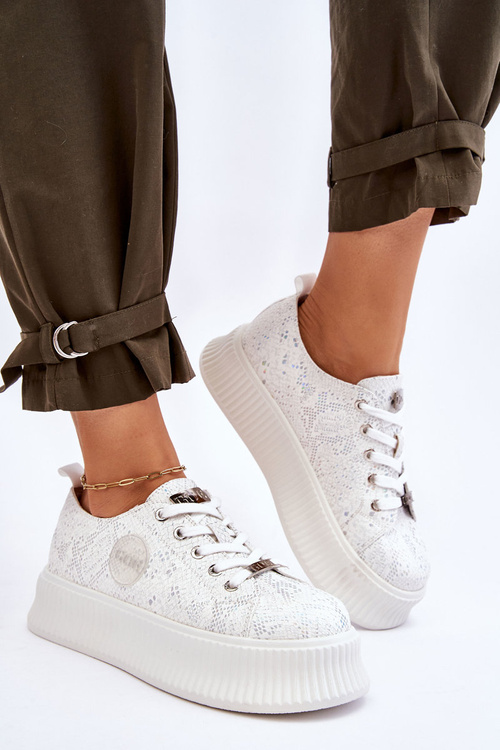 Damskie Sneakersy Buty Sportowe GOE JJ2N4126 Białe
