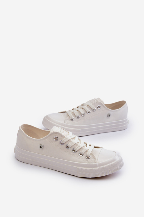 Trampki Męskie Niskie Big Star NN174111 Białe