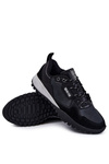 Męskie Klasyczne Buty Sportowe Memory Foam Big Star KK174270 Czarne