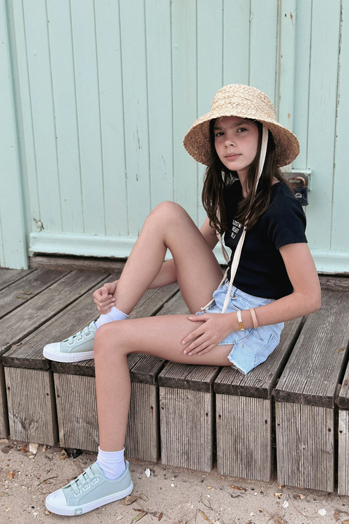 Dziecięce Trampki Wsuwane Big Star LL374010 Zielone