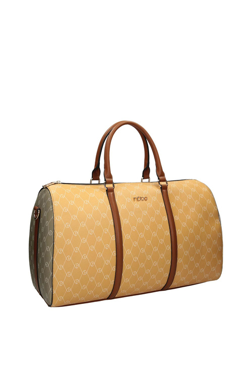 Duża Torba Podróżna NOBO M0430-C012 Żółto-Niebieska