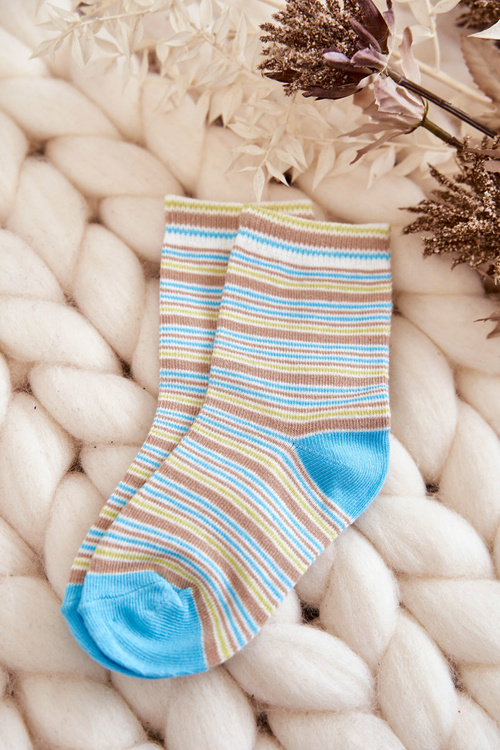 Dziecięce Skarpety Bawełniane We Wzory 5-Pak Multikolor