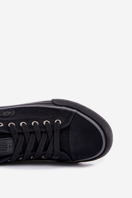 Trampki Męskie Materiałowe Big Star RR174338 Czarne