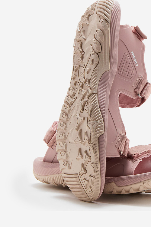 Sportowe Sandały Damskie 4FRSS24FSANF057-56S Pudrowy Róż