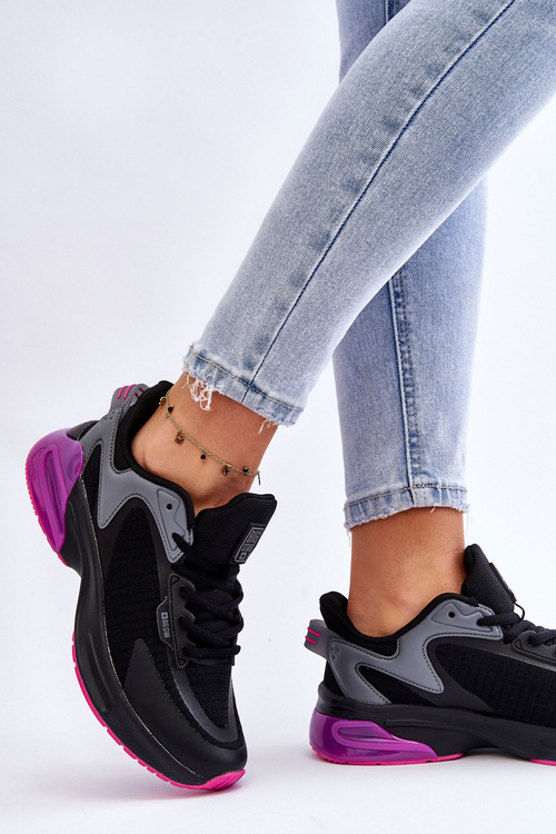 Wygodne Buty Sportowe Memory Foam System Big Star LL274335 Czarne