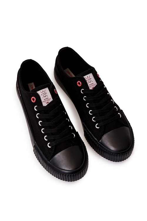 Klasyczne Męskie Trampki Cross Jeans JJ1R4032C Czarne