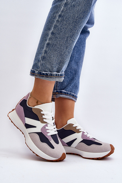 Buty Sportowe Damskie Fioletowe Chloette