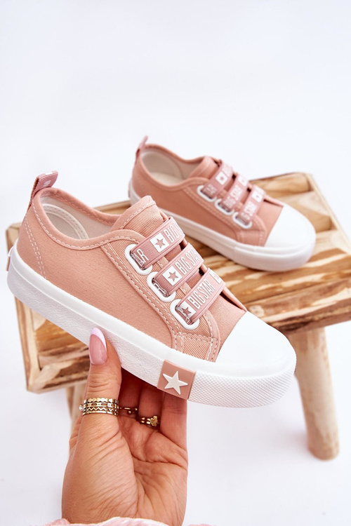 Dziecięce Trampki Wsuwane Big Star LL374008 Różowe