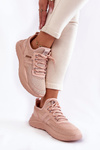 Damskie Sneakersy Memory Foam System Big Star KK274348 Różowe