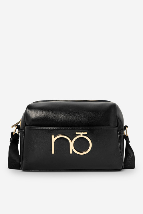 Skórzana Torebka Listonoszka NOBO NBAG-R3020-C020 Czarna