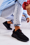 Damskie Buty Sportowe Memory Foam Big Star JJ274273 Czarne