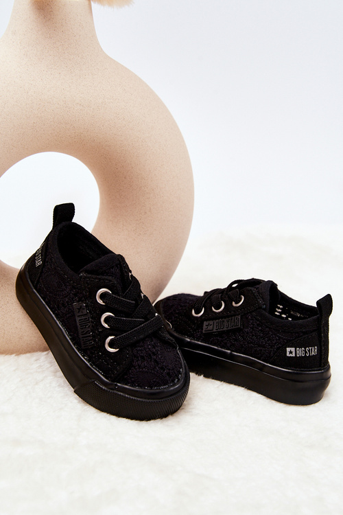 Trampki Ażurowe Big Star JJ374019 Czarne
