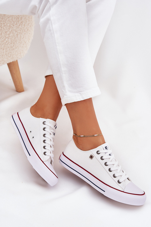 Trampki Damskie Niskie Big Star DD274A232 Białe