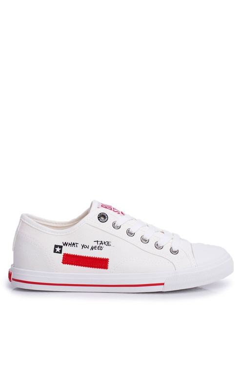 Damskie Trampki Big Star Białe FF274079