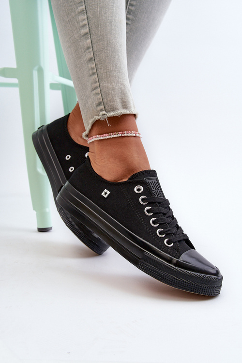 Klasyczne Trampki Damskie Big Star NN274284 Czarne