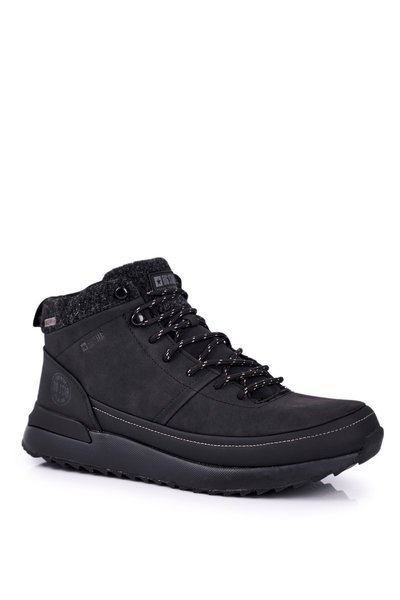Trekkingowe Męskie Buty Big Star Outdoor Czarne GG174563