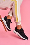 Sportowe Damskie Buty Lekkie Czarne Mersea