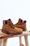 Dziecięce Botki Trapery Big Star KK374130 Camel