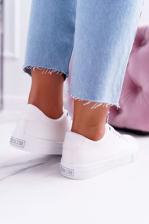 Damskie Trampki Big Star Białe EE274248
