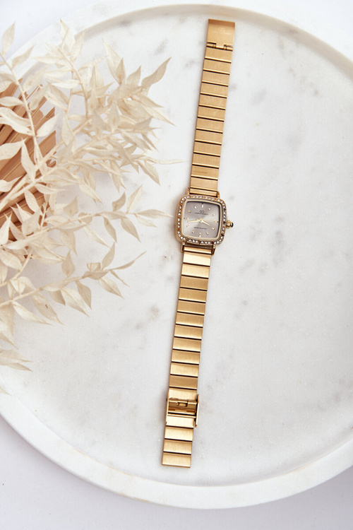 Zegarek Damski Wodoszczelny Giorgio & Dario GDM5240 Złoty - Srebrna Tarcza