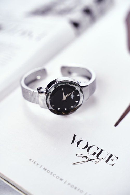 Damski Zegarek Michael John Czarno Srebrny Yonner