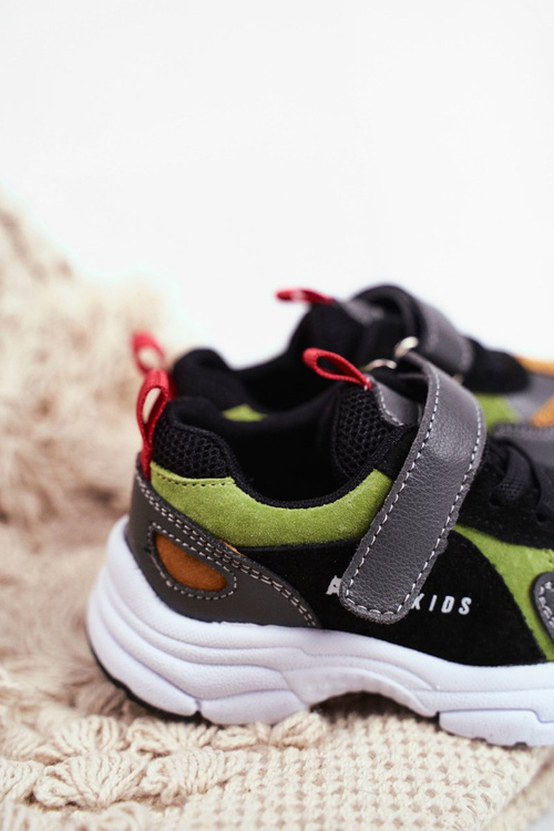 Sportowe Buty Dziecięce Czarne ABCKIDS B932104063
