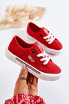 Dziecięce Niskie Trampki Big Star JJ374172 Czerwone