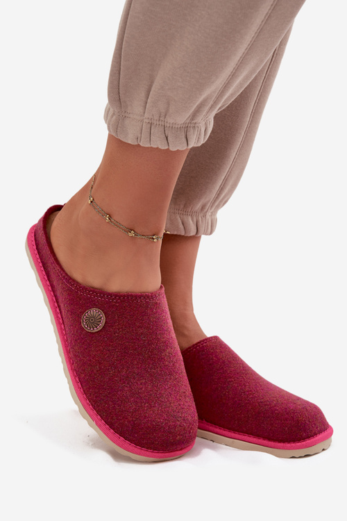 Obuwie Domowe Kapcie Damskie Inblu CS000047 Różowe