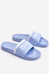 Damskie Lekkie Klapki Big Star LL274734 Jasnoniebieskie