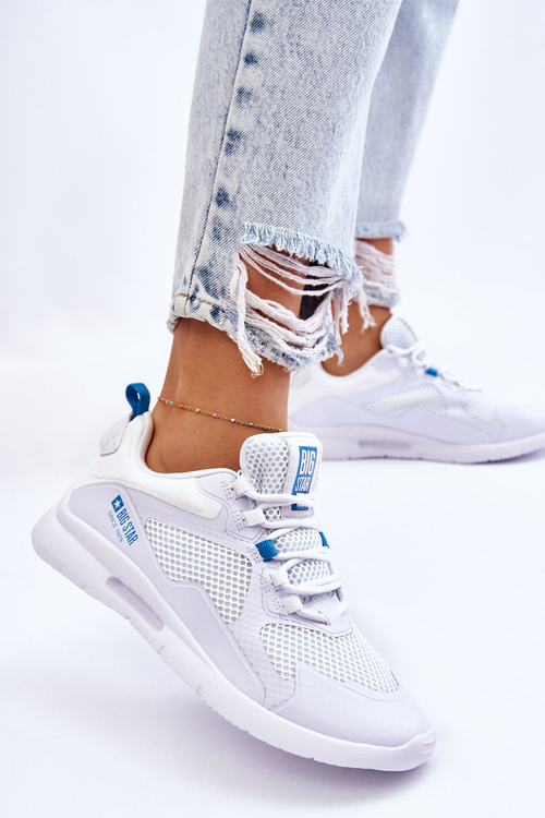 Damskie Buty Sportowe Sneakersy Big Star LL274373 Białe