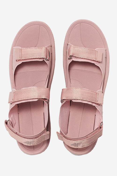 Sportowe Sandały Damskie 4FRSS24FSANF057-56S Pudrowy Róż
