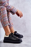 Damskie Buty Sportowe GOE KK2N4073 Czarne