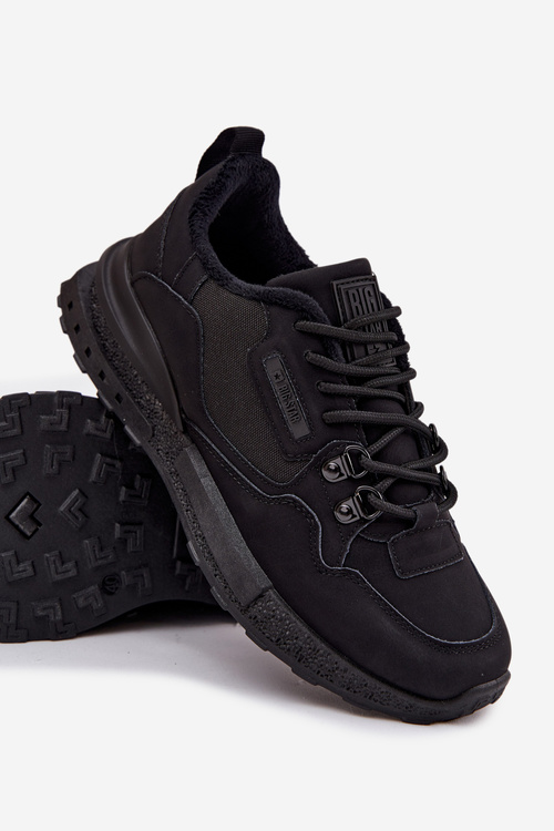 Buty Sportowe Męskie Ocieplane SS174411 HI-POLY SYSTEM Czarne