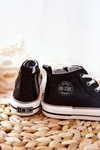 Dziecięce Wysokie Trampki BIG STAR II374003 Czarne