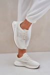 Sneakersy Damskie Big Star NN274A088 Jasnobeżowe