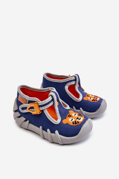 Buty Papcie Befado Tygrys 110P462 Granatowe