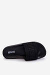 Damskie Modne Klapki Big Star LL274A158 Czarne