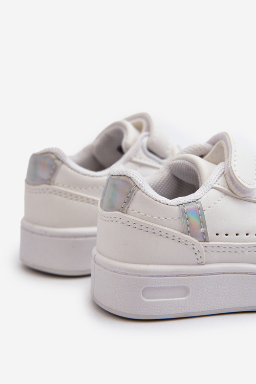 Klasyczne Dziecięce Buty Sportowe Białe Marlin