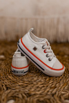 Dziecięce Klasyczne Niskie Trampki BIG STAR HH374089 Białe