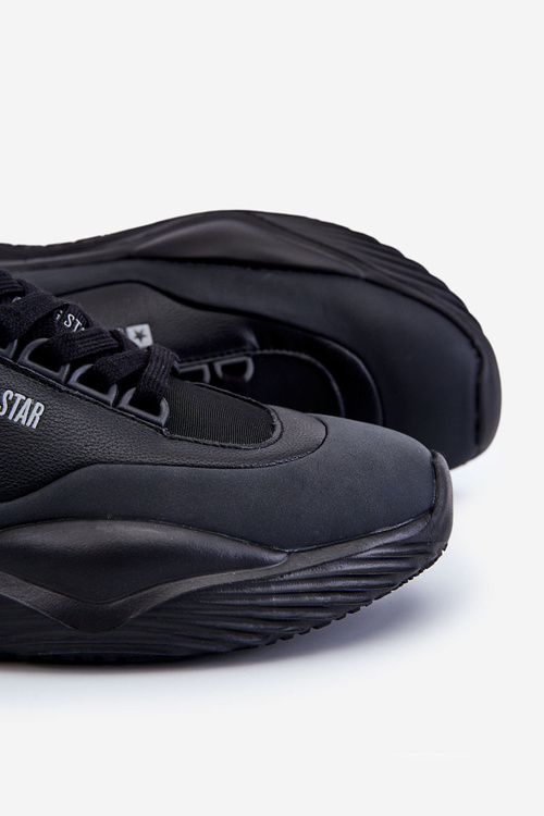 Męskie Sneakersy Memory Foam System Big Star LL174149 Czarne