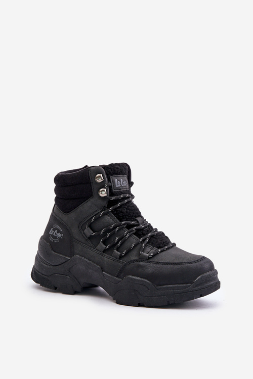 Ocieplane Trapery Damskie Lee Cooper LCJ-24-03-3060L Czarne