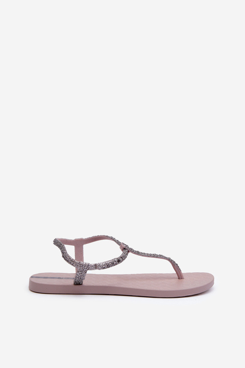 Sandały Japonki Z Brokatem Damskie 26914 Ipanema Class Brilha Fem Jasnofioletowe